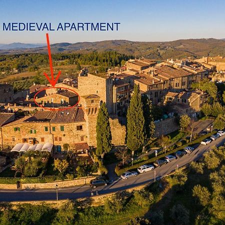 old medieval apartment San Donato in Poggio Buitenkant foto
