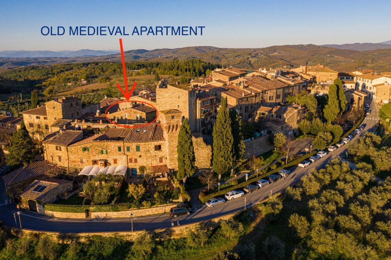 old medieval apartment San Donato in Poggio Buitenkant foto